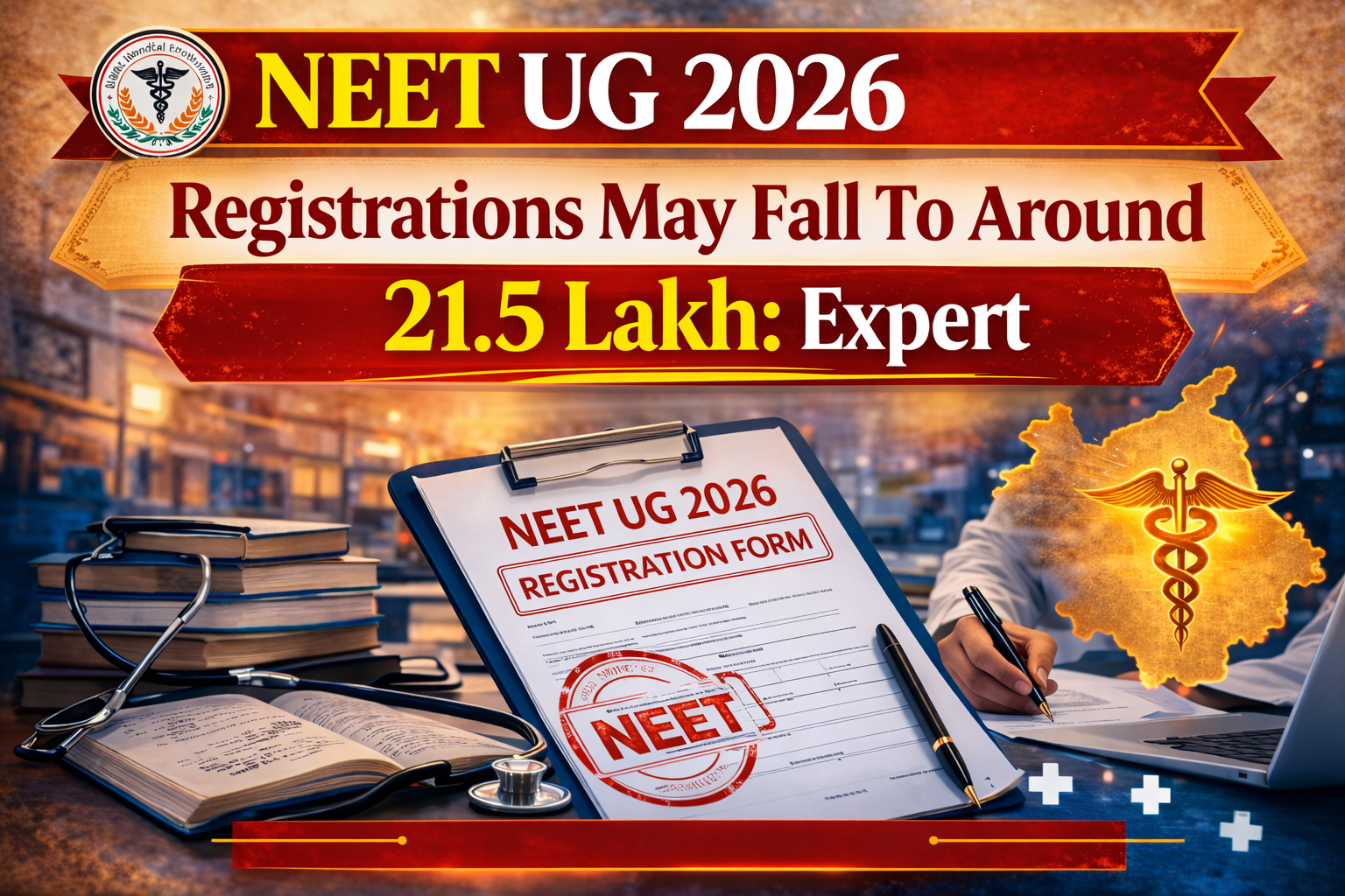 NEET UG 2026 Registrations May Fall to Around 21.5 Lakh: Experts Explain Trend | NMC, WHO, WDOMS Insights